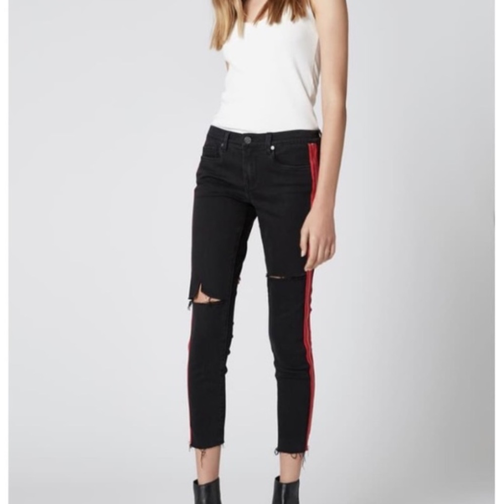 Blank‎ NYC Black Side Zip Jeans